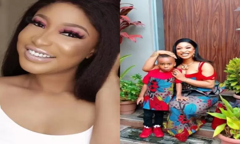 ‘My son told me he didn’t like the outfit i wore to his school’ -Tonto Dikeh reveals 3