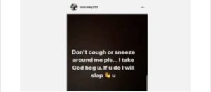 ‘I will slap anyone who coughs or sneezes beside me’ -Bobrisky threatens 1