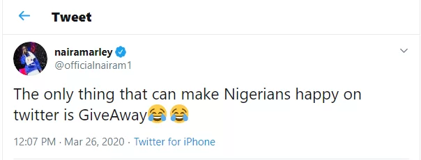 Naira Marley reveals the only thing that can make Nigerians happy amidst coronavirus crisis 2