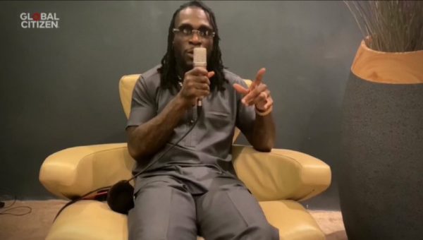 Burna Boy took the “One World: Together At Home” Concert by Storm with his Brilliant Performance | Watch