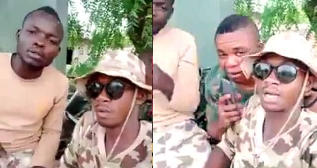 (VIDEO) Again, Nigerian Soldiers threatens Warri people, says’ Una don Buy Trouble (video) 1