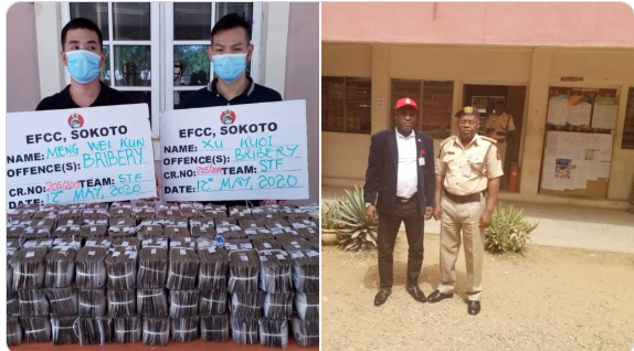 Photo of EFCC official who rejected N100m from Chinese nationals to derail an investigation