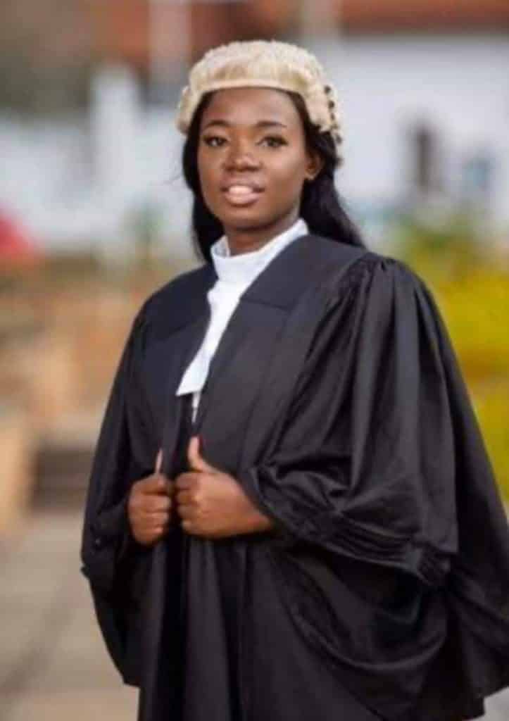 Meet Elizabeth Owusua, the lady who works as a lawyer by day and a nurse at night (Photos)