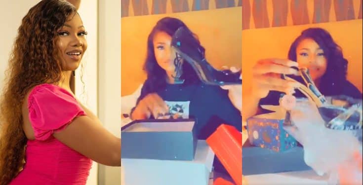 Tacha busted for showing off ‘fake’ designer shoes (Photos/Video)