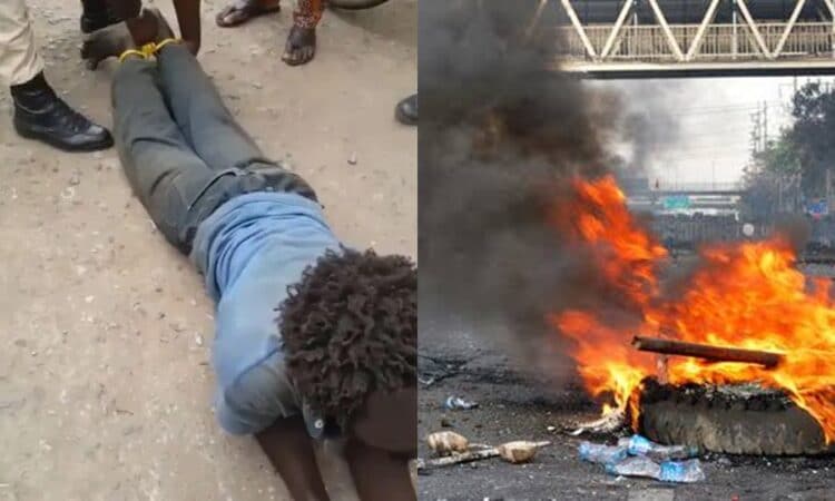 Mad man set ablaze for killing five siblings in Ogun State