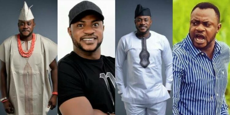 Actor Odunlade Adekola joins the #TheMatter trend, says he saw a movie he is yet to release being sold in traffic