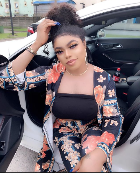 Bobrisky heads out in convoy to surprise his father on his birthday (Video)