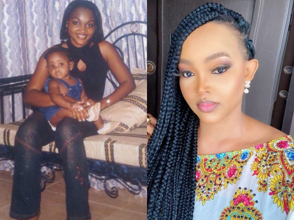 Wonderful: Mercy Aigbe shares epic throwback photo with her daughter, Michelle 3