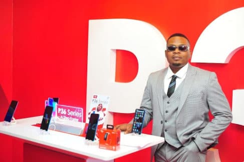 itel mobile and Olamide launch P36 and P36 PRO in first virtual product launch
